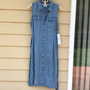 Calvin Klein button dress size 4